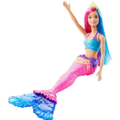 Image de Poupée Barbie Sirène Dreamtopia Rose Modèle aléatoire