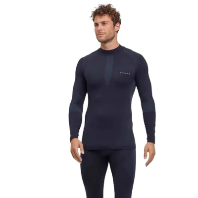 Afbeelding van FALKE Warme coltrui M L/S Sh functioneel materiaal sneldrogend 1 stuk top basislaag heren (1 stuk)