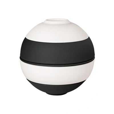 Afbeelding van Villeroy &amp; Boch Iconic La Petite Boule Serviesset 5 delig Zwart