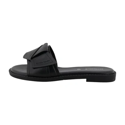 Afbeelding van TOM TAILOR 9590040001 damessandalen, zwart., 42 EU