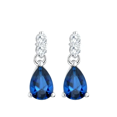 Afbeelding van Elli Classic LOOK Oorbellen, Dames, Maat: One Size, Blau
