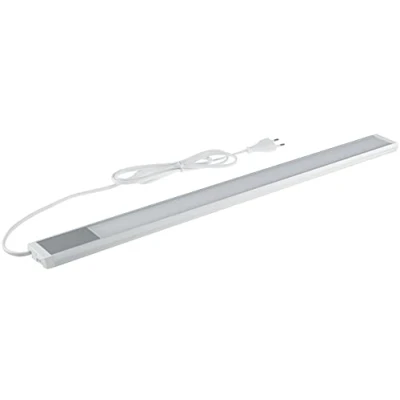 Afbeelding van ChiliTec Comprido Led lichtstrip, 60 cm, 10 W, 1430 lm, 230 V, 1,5 m kabel met schakelaar, verlichting voor keuken en werkblad, 1 stuk, neutraal wit licht