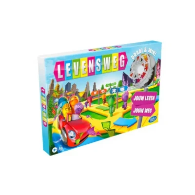 Afbeelding van Hasbro Levensweg bordspel in de kleur Lichtblauw