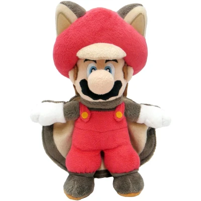 Afbeelding van SUPER Mario Flying Squirrel Plush 24cm