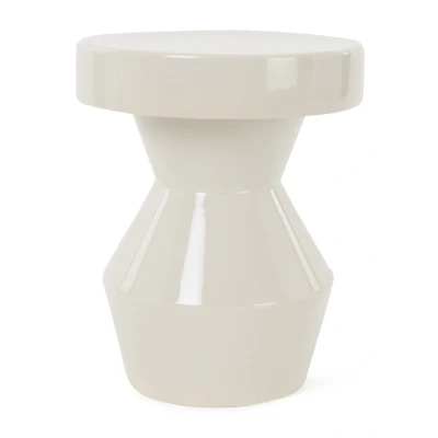 Afbeelding van Urban Nature Culture Sculptural Bijzettafel 30 Cm Beige
