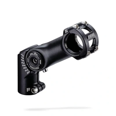 Afbeelding van BBB Cycling HighFix Stuurpen Stuurpenverlenger Verhoger Verstelbaar Ø31,8mm Zwart 12 cm BHS 35