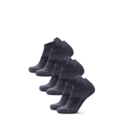 Afbeelding van Danish Endurance Lowcut Running PACK 3 Sokken, Maat: 43 47, Grey