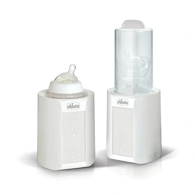 Afbeelding van Chicco 4 in 1 Zuigflesverwarmer 19,5 X 25 Cm Wit delig