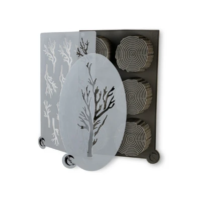 Afbeelding van Plate it Garneermallen Wood Set/3