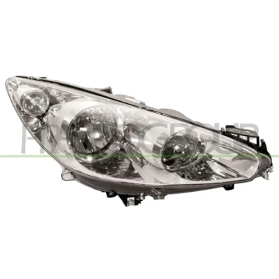 Afbeelding van PRASCO PG4264903 Koplampen rechts H7, H1/H7, H1 Met regelmotor voor LWR PEUGEOT: 308 I Hatchback, SW