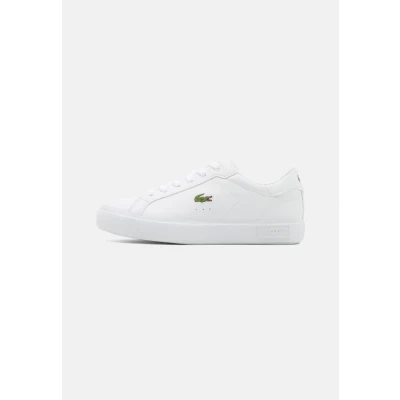 Afbeelding van Lacoste Powercourt Unisex Sneakers laag voor kinderen, Maat: 37,5, White Pu