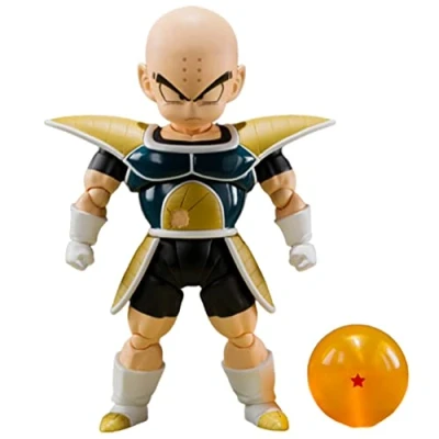 Afbeelding van Bandai Tamashii Nations Dragon Ball Z Krillin figuur PVC S.H. Figuarts 11 cm