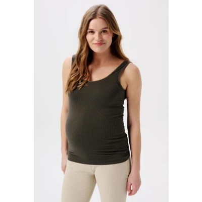 Afbeelding van Zwangerschaps Tanktop Sama Olive M/L