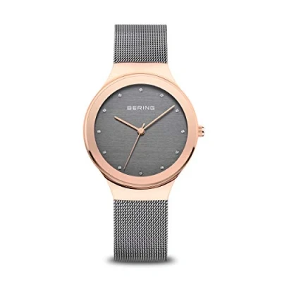 Afbeelding van Bering Elements Horloge, Dames, Maat: One Size, Grau