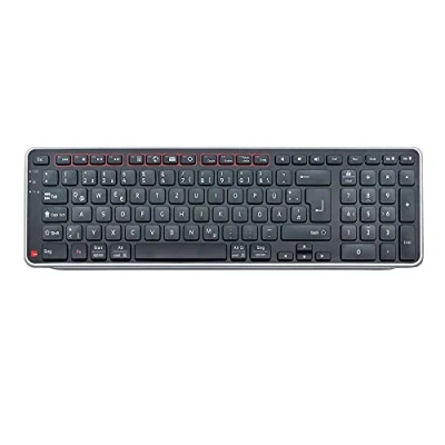 Image de Contour Balance Clavier sans fil Bluetooth, 2.4 GHz Allemand