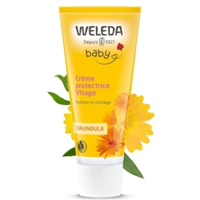 Afbeelding van Weleda Baby Calendula Beschermende Gezichtscrème 50 ml
