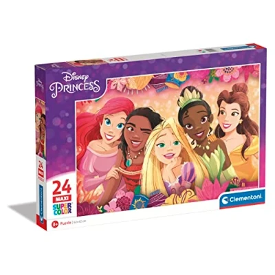 Afbeelding van Clementoni Puzzel 24 Stukjes Maxi Disney Princess, Kinderpuzzels, 3 5 jaar, 24241