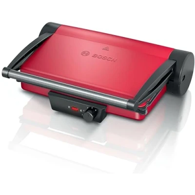 Afbeelding van Bosch TCG4104 Contactgrill Elektrisch Zwart, Rood