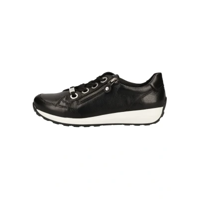 Afbeelding van ara Sneaker Sneakers laag, Dames, Maat: 37.5, Black Leer