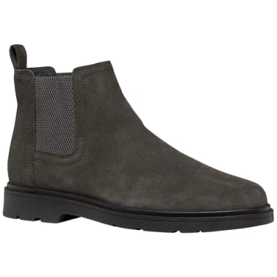 Afbeelding van Geox U Spherica Korte laarzen, Heren, Maat: 41, Mud Leer en textiel
