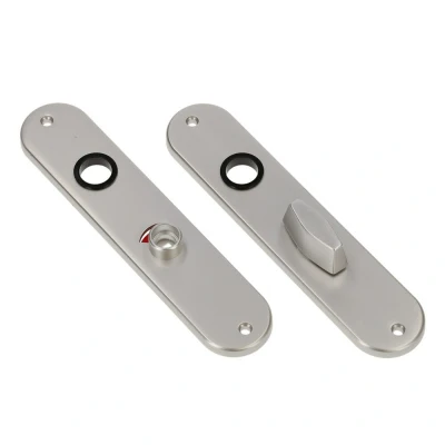 Afbeelding van Ami Langschild vrij/bezet ovaal 200x43x7mm WC 72/8 aluminium F 1