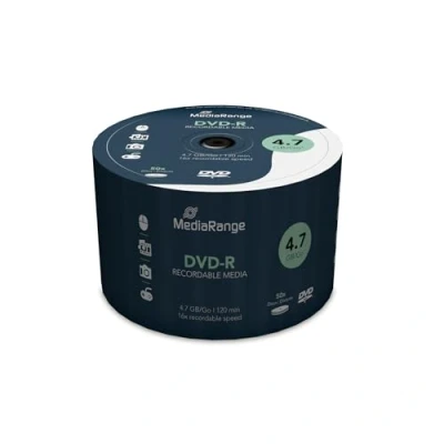 Image de MediaRange DVD R x 50 4.7 Go support de stockage