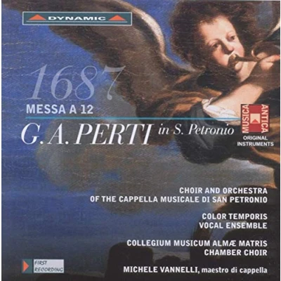 Afbeelding van Elena Bertuzzi, Francesco Cassinari, Capella Musicale Di S.Petronio Perti: Messa A 12 (CD)