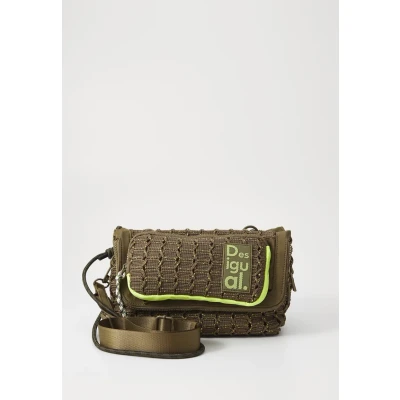 Afbeelding van Desigual Schoudertas, Dames, Maat: One Size, Khaki