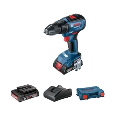 Afbeelding van BOSCH 0 601 9H5 001 Accuschroevendraaier 18V 5Ah 1.5, 13mm met accu/batterij 50Nm