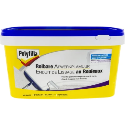 Afbeelding van Polyfilla rolbare afwerkplamuur 10l