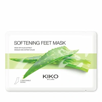 Afbeelding van KIKO Milano Voet verzachtend masker Aloë Vera extract stoffen voetmaskers