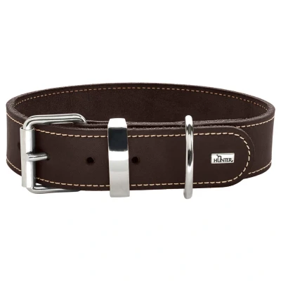 Afbeelding van Hunter Halsband Aalborg Special Donkerbruin Hondenhalsband 65 cm