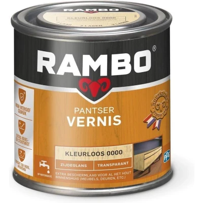 Afbeelding van Rambo Pantservernis Transparant Zijdeglans 1,5 liter