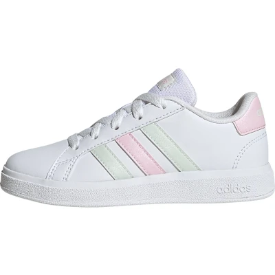 Afbeelding van adidas Sportswear Grand Court Lifestyle Tennis Lace Up Schoenen Kinderen Wit 28 1/2
