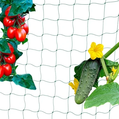 Afbeelding van Relaxdays klimnet voor planten 180 x 360 cm tuinnet maaswijdte 10 groen
