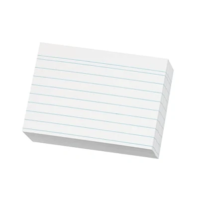 Afbeelding van Herlitz 1150887 indexkaart A8, gelinieerd, 200 stuks, wit