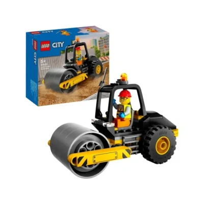 Afbeelding van LEGO 60401 City Stoomwals Speelgoed Vrachtwagen Set