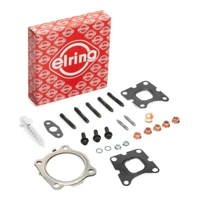 Afbeelding van ELRING 657.120 Turbocharger, montageset Met pakkingen montagehandleiding, schroeven FORD: FIESTA 6, Mondeo 5, FOCUS 3