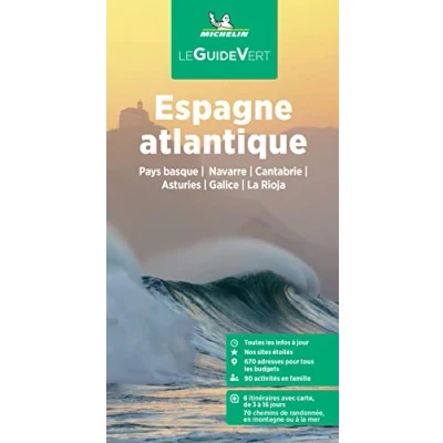 Afbeelding van Le Guide Vert Espagne Atlantique Pays Basque Navarre GVF