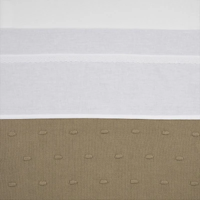 Afbeelding van Meyco Ledikantlaken Lace 100x150 White