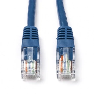 Afbeelding van Netwerkkabel Cat5e U/UTP 3 meter (Blauw)