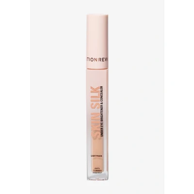 Afbeelding van Makeup Revolution SKIN SILK Radiant Serum Under EYE Brightener Oogverzorging, Maat: 4 ml, Light peach