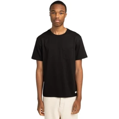 Afbeelding van Element Pocket Label Tshirt basic, Heren, Maat: Medium, Black