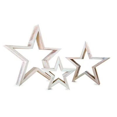 Afbeelding van Small Foot Houten Decoratieve Sterren, 3st.