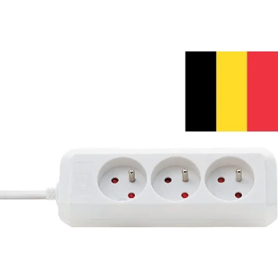 Afbeelding van Brennenstuhl Eco Line stekkerdoos 3 voudig wit 1,5m