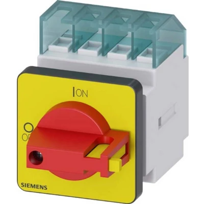 Afbeelding van Siemens 3LD20220TK13 Belastbare scheidingsschakelaar Rood, Geel 3 polig 6 mm² 16 A 690 V/AC