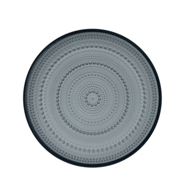 Afbeelding van Iittala Dinerbord Kastehelmi Donkergrijs ø 25 cm