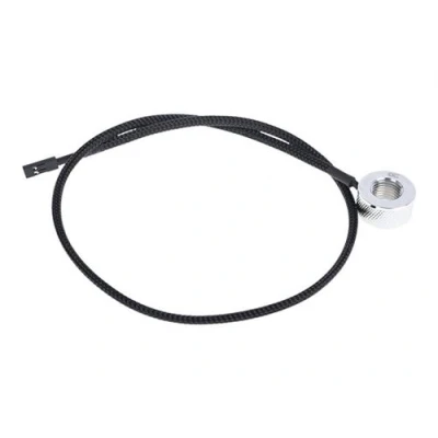 Image de Alphacool Eiszapfen Temperature Sensor G1/4 IG/IG with AG Adapter Capteur de température du système refroidissement liquide chrome 50 cm