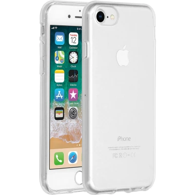 Afbeelding van Accezz Hoesje Geschikt voor iPhone SE (2022) / (2020) 8 7 6s 6 Siliconen Clear Backcover Transparant