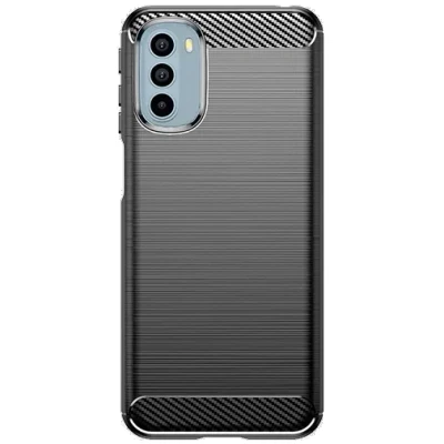 Afbeelding van Just in Case Rugged TPU Back Cover Zwart Motorola Moto G31/G41